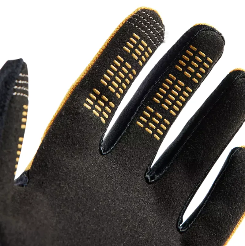 Fox Racing Youth Ranger Full Finger Gloves in Daffodil Yellow-2